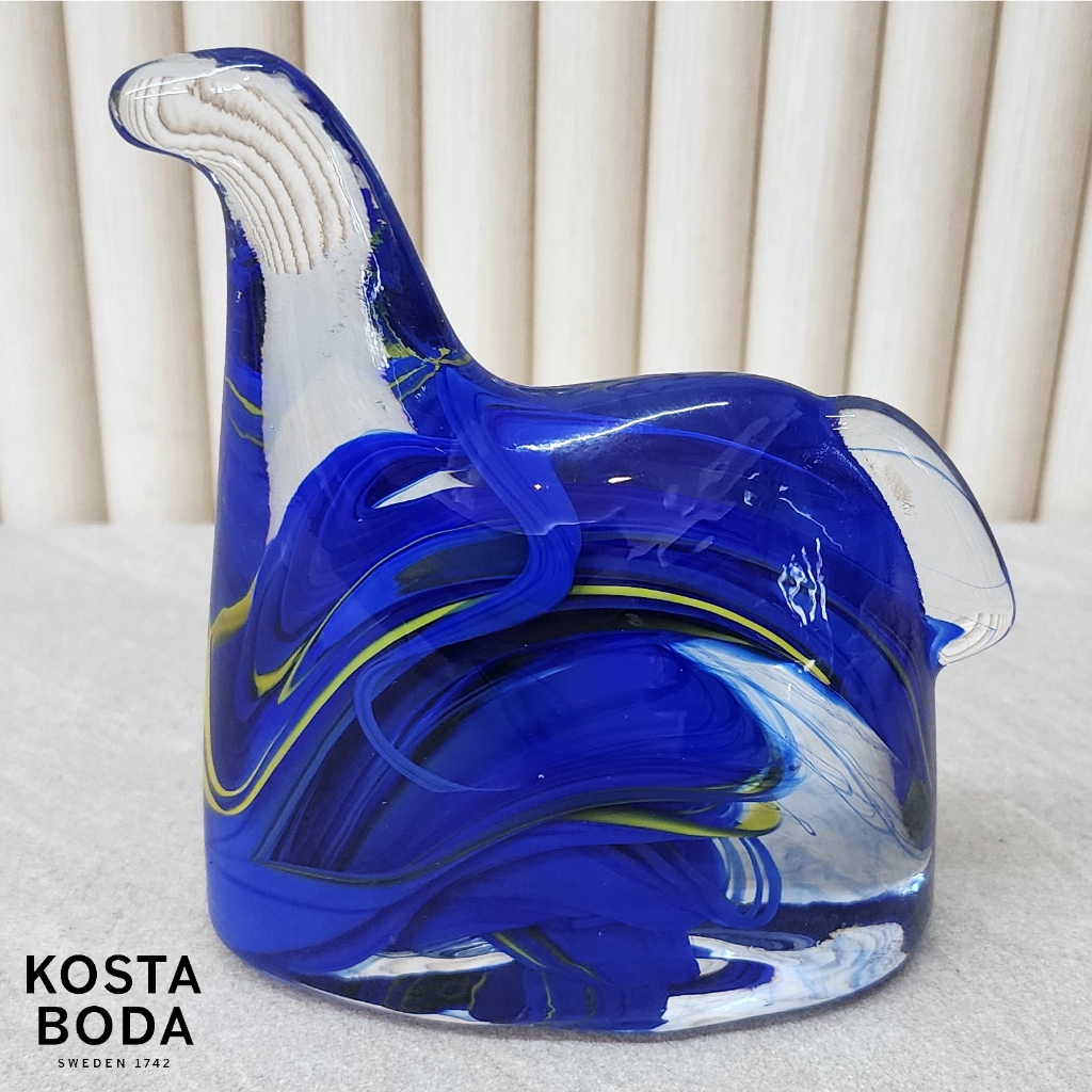 Kosta Boda Sweden ที่ทับกระดาษ ตกแต่งโต๊ะทำงาน งานแก้วแบรนด์ดังจากสวีเดน