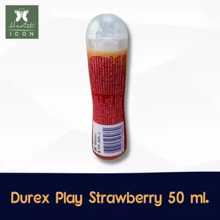 Durex Play Classic/Strawberry Gel/Massage 2 in 1 50 ml. ดูเร็กซ์ เพลย์ คลาสสิค/สตรอเบอร์รี่ ขนาด 50 มล. 1 ขวด