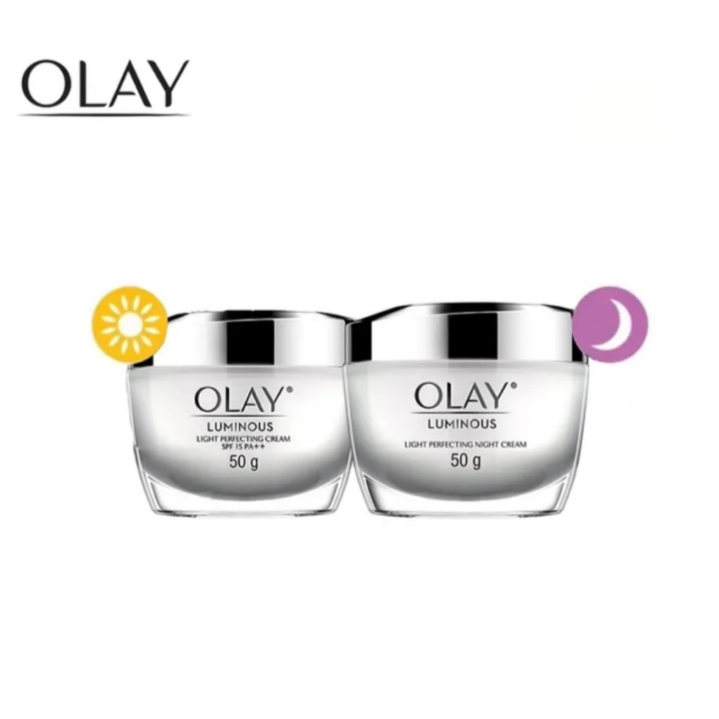 OLAY LUMINOUS LIGHT PERFECTING CREAM SPF 15 PA++ ( DAY+NIGHT )