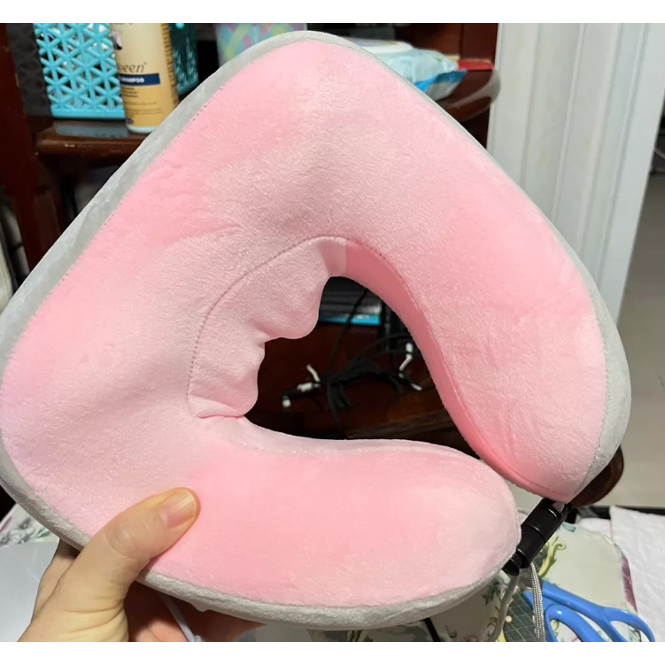 Rbb หมอนนวดคอไฟฟ้าไร้สาย 4 ปุ่ม รุ่น 8103 ใช้ในการนวดบรรเทาอาการปวดเมื่อยบริเวณลำคอ เครื่องนวดคอไฟฟ้