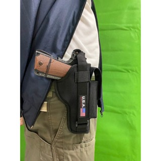 ซองปืนพกนอก ติดช่องเก็บแม็กกาซีน มีทั้งข้างซ้ายขวา (glock cz…