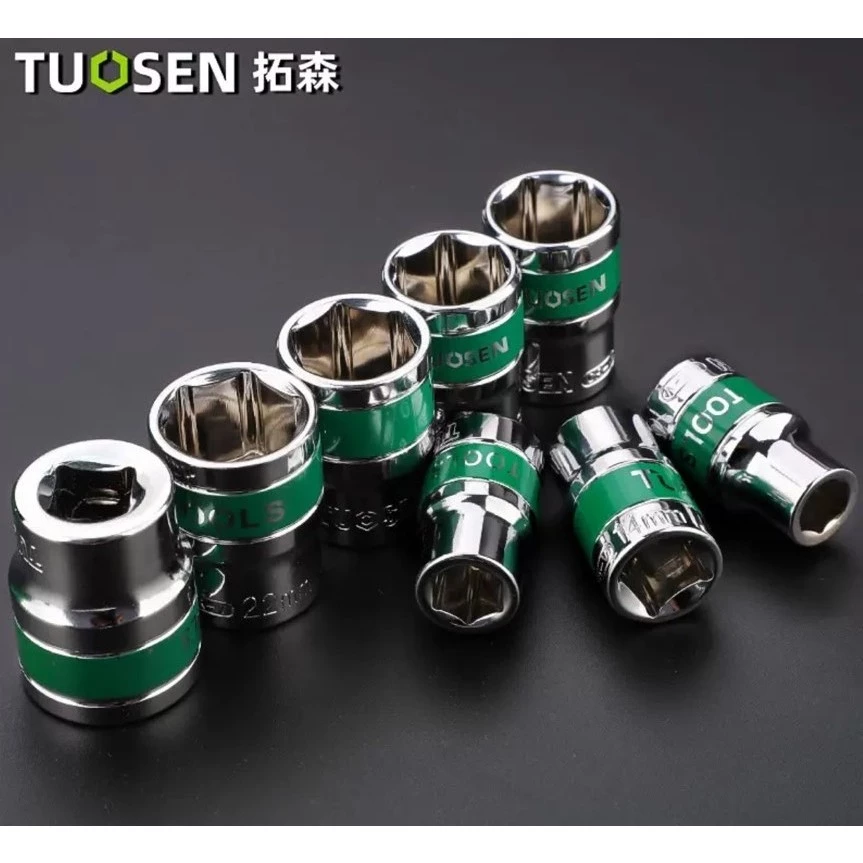 ลูกบล็อก ขนาด1/2” (4 หุน) ลูกบล็อค 6 เหลี่ยมสั้น ลูกบ็อก บ๊อกซ์ลม ต่อด้ามขัน ด้ามฟรี ข้อต่อ พร้อมส่งในไทย
