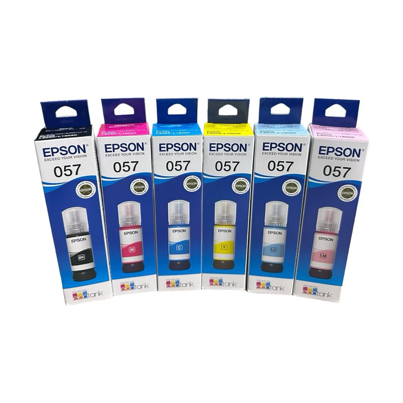 หมึกเติม epson 057 แท้ สำหรับEpson L8050/L18050