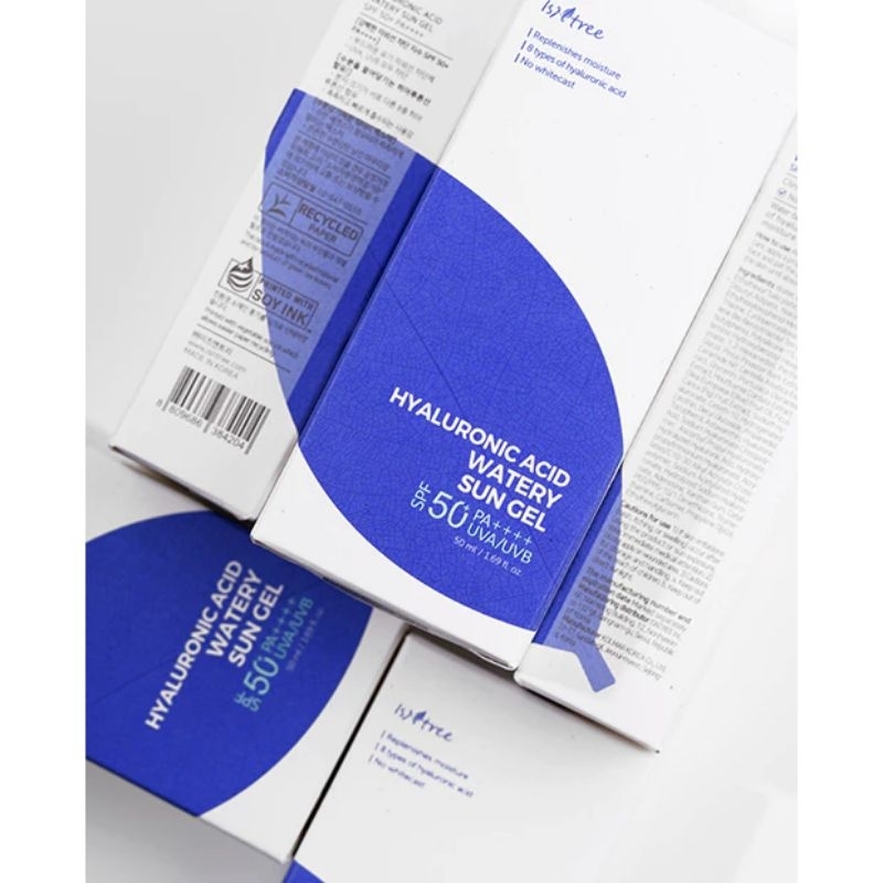 กันแดดเนื้อเจล ISNTREE HYALURONIC ACID WATERY SUN GEL 50 ml.
