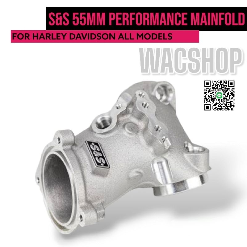คอไอดี S&S CYCLE 🔥Performance manifold M8 55mm🔥⚡