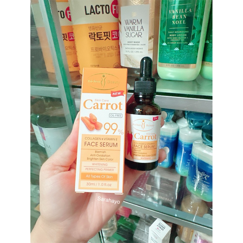 Aichun Beauty Skin Care Carrot Serum 30ml.