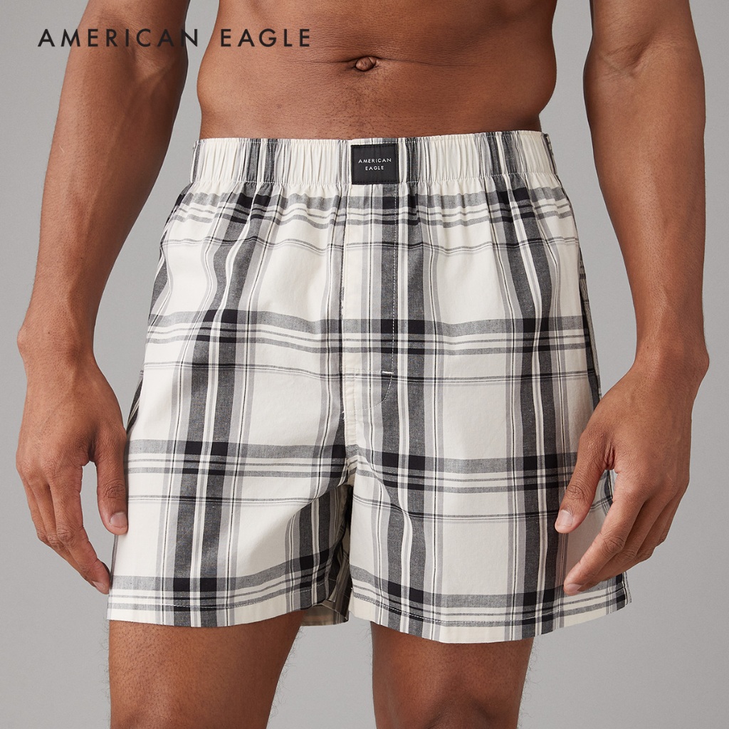 American Eagle Plaid Stretch Boxer Short กางเกง บ็อกเซอร์ ผู้ชาย ลายตาราง (NMUN 023-0040-020)