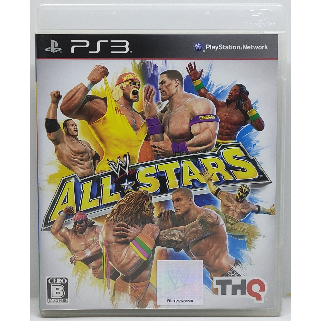 WWE All Stars [Z2,JP] แผ่นแท้ PS3 มือสอง