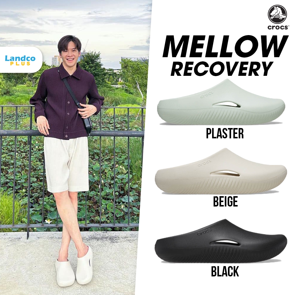 Crocs Collection รองเท้าแตะ UX Mellow Recovery Clog 208493-160 / 208493-001 / 208493-3VS