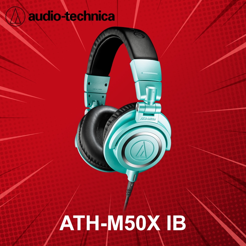 หูฟัง Audio Technica ATH-M50x IB ประกันศูนย์ 1 ปี