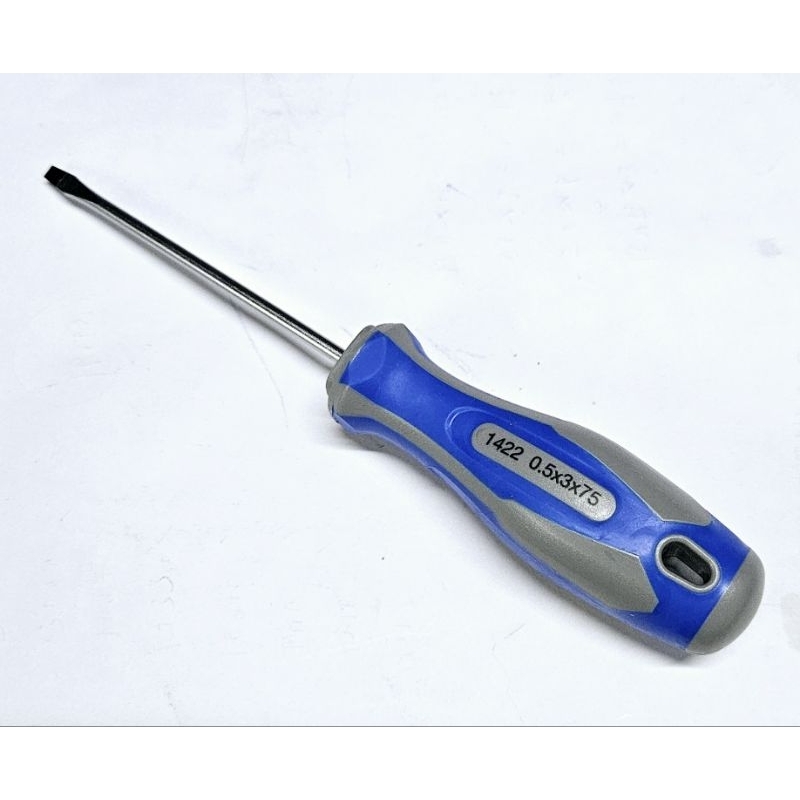 KINGTONY 14220303 ไขควงแกนกลม ปากแบน 3.0X75MM KI-9401001