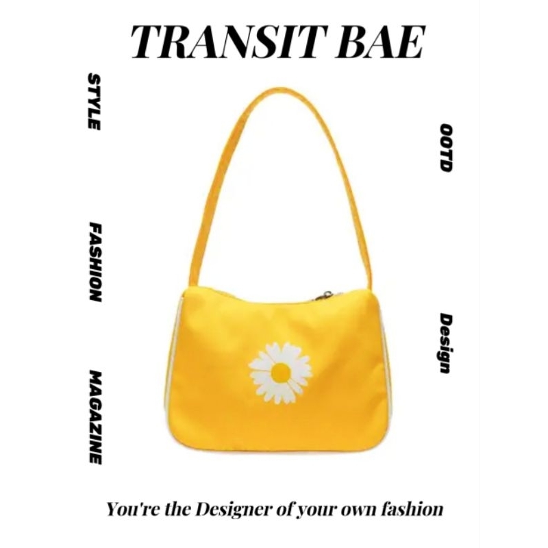 Daisy Bag (กระเป๋าลายดอกเดซี่สีเหลือง)