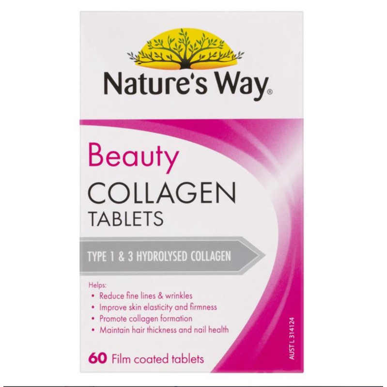 Nature's Way Beauty Collagen 60 Tablets