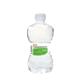 คลีนแอนด์แคร์ น้ำเกลือ ขวดดัมเบล 1000 มล./Klean&Kare Normal Kare (Dumbbell) 1000 ml.