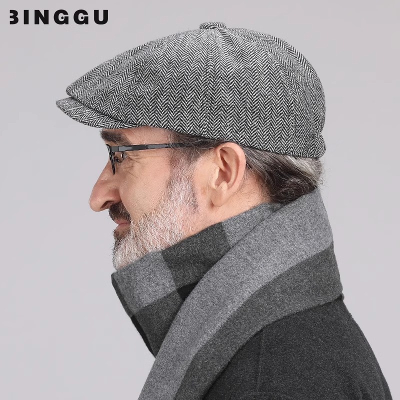 หมวกทรง "นิวส์บอย" (Newsboy Cap) คลาสสิคสไตล์