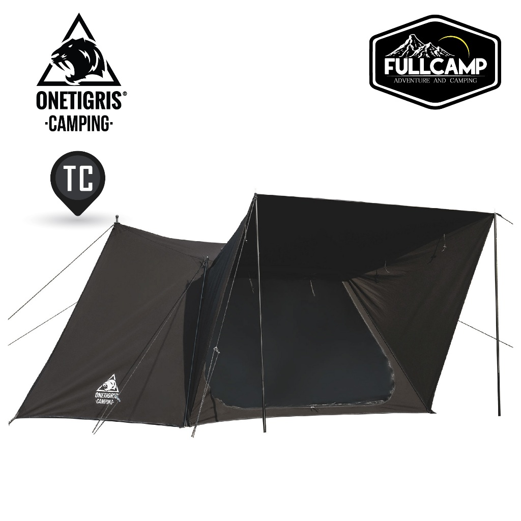 OneTigris T/C Solo homestead Camping Tent 2.0 เต็นท์ตั้งเเคมป์ขนาดใหญ่ เต็นท์แคมป์ เต็นท์ เต้นท์สนาม
