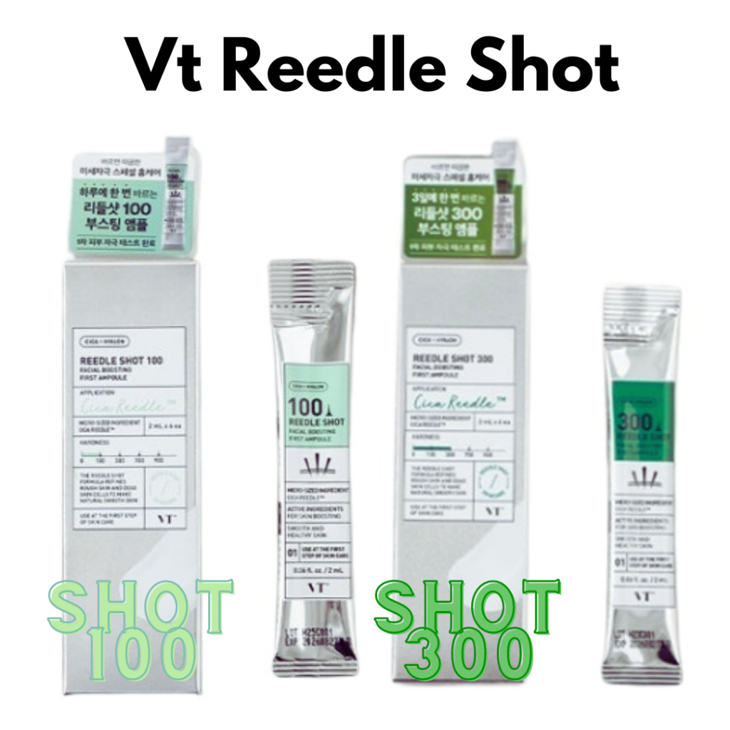 VT Reedle shot 100 shot 300 VT Cosmetics แบบซองทดลอง