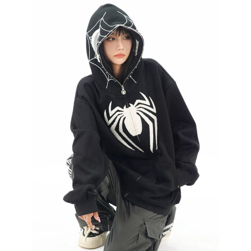 เสื้อกันหนาว spiderman ฮู้ด