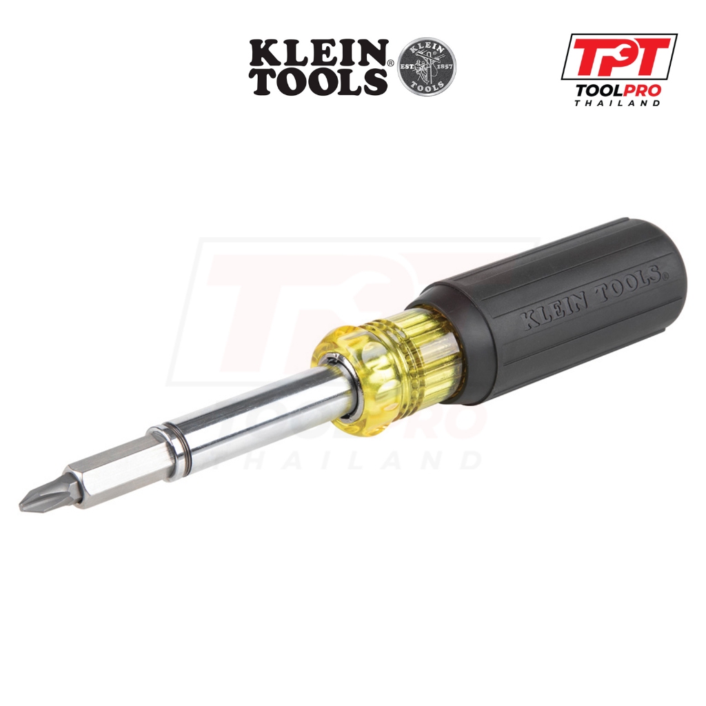 Klein Tools ไขควง  11-in-1 Magnetic Screwdriver / Nut Driver (32500MAG)