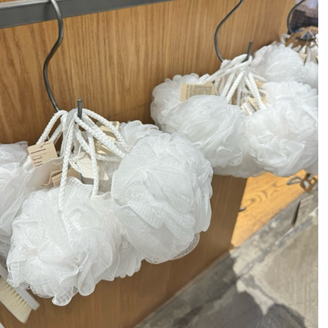 IKEA MUJI ใยขัดตัว ตีฟอง ขัดตัว ใยขัดตัวมูจิ อาบน้ำ ขัดผิว