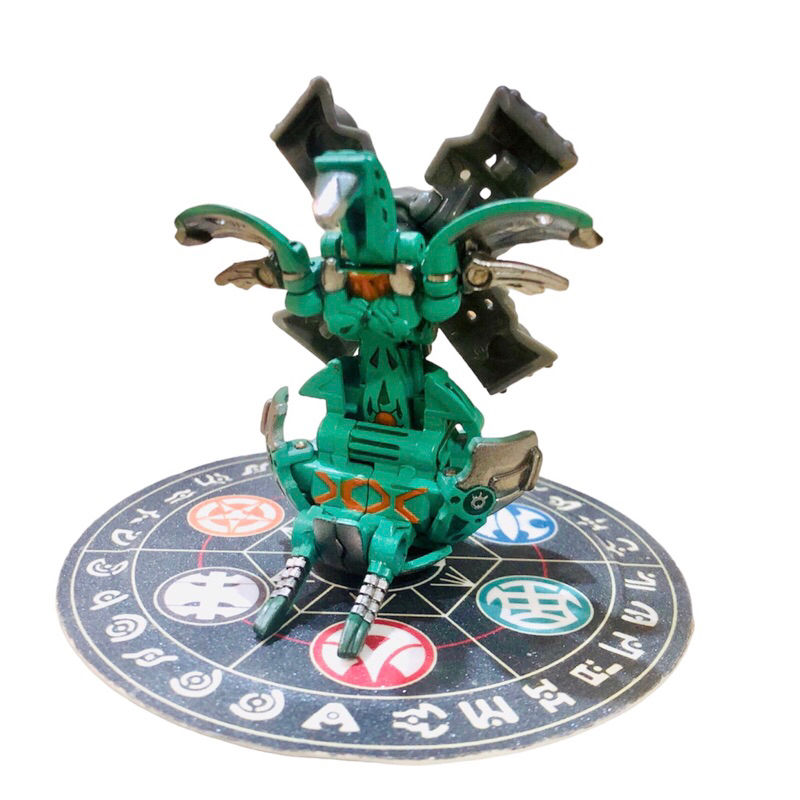 Bakugan Mechtanium Surge Ventus Spyron ( Anime Custom Painted ) W/ BakuNano Daftorix VHTF #บาคุกัน