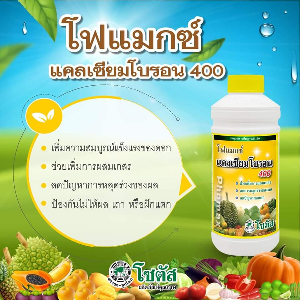 โฟแมกซ์ แคลเซียมโบรอน400 ขนาด 1 ลิตร