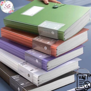 M534แฟ้มกระดาษA4 มี4สี 3แบบ สําหรับใส่เอกสาร ใบเสร็จ กระดาษทดสอบ เครื่องเขียน แฟ้มใส่เอกสาร