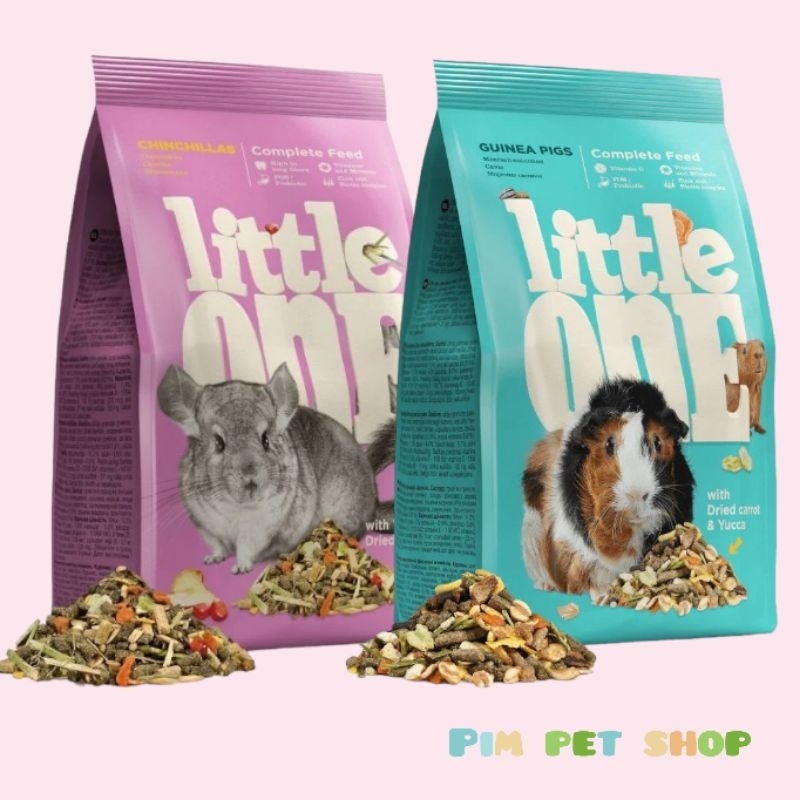 Little one Chinchillas/Guinea Pigs 2.3kg.อาหารชินชิร่า อาหารหนูแกสบี้