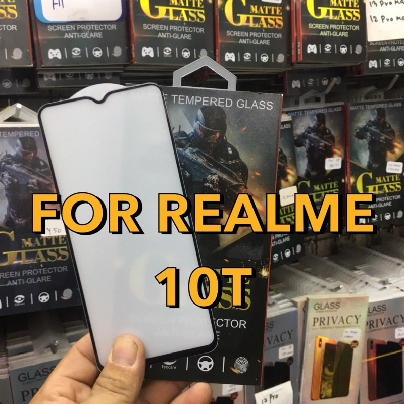 ฟิล์มกันรอยหน้าจอแบบด้าน รุ่นRealme 10(5G)/Realme 10T/Realme 11(4G)/(5G) (MATTE) พร้อมอุปกรณ์ติดตั้ง สินค้าพร้อมส่งในไทย