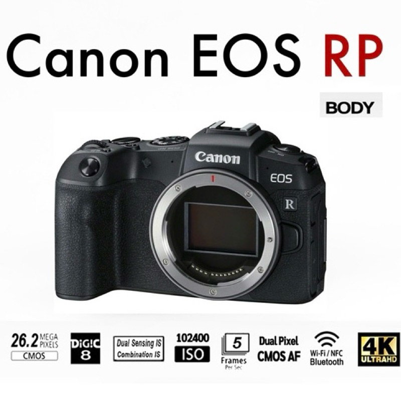 Canon EOS RP Mirrorless Fullframe สินค้าใหม่ ประกันศูนย์
