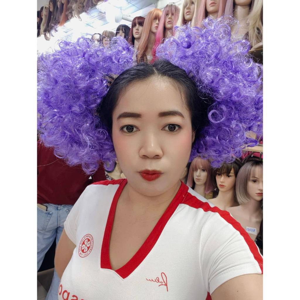 วิกผมแบบกิ๊ฟหนีบทรงดำดง 1แพ็คมี2ชิ้นค่ะ ใสได้2ข้าง ใส่ง่าย สีสันสดใส สินค้าส่งในไทย