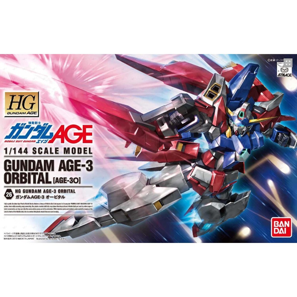 (ลด10%เมื่อกดติดตาม) HG 1/144 Gundam Age-3 Orbital(Age-3O)
