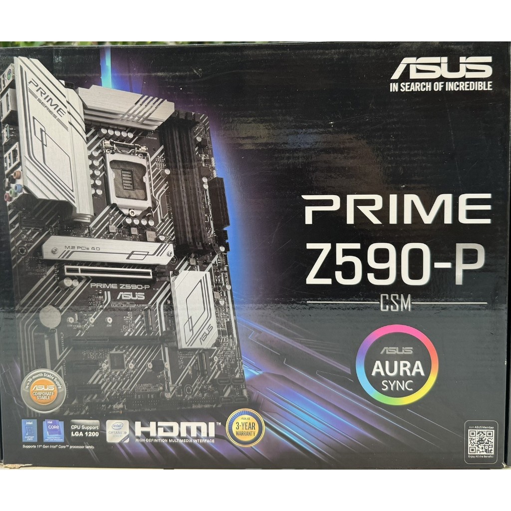 MAINBOARD (เมนบอร์ด) 1200 ASUS PRIME Z590-P CSM  มือสอง