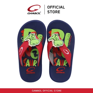 GAMBOL แกมโบล รองเท้าแตะหูหนีบเด็ก รุ่น GK11417 Size 25-30
