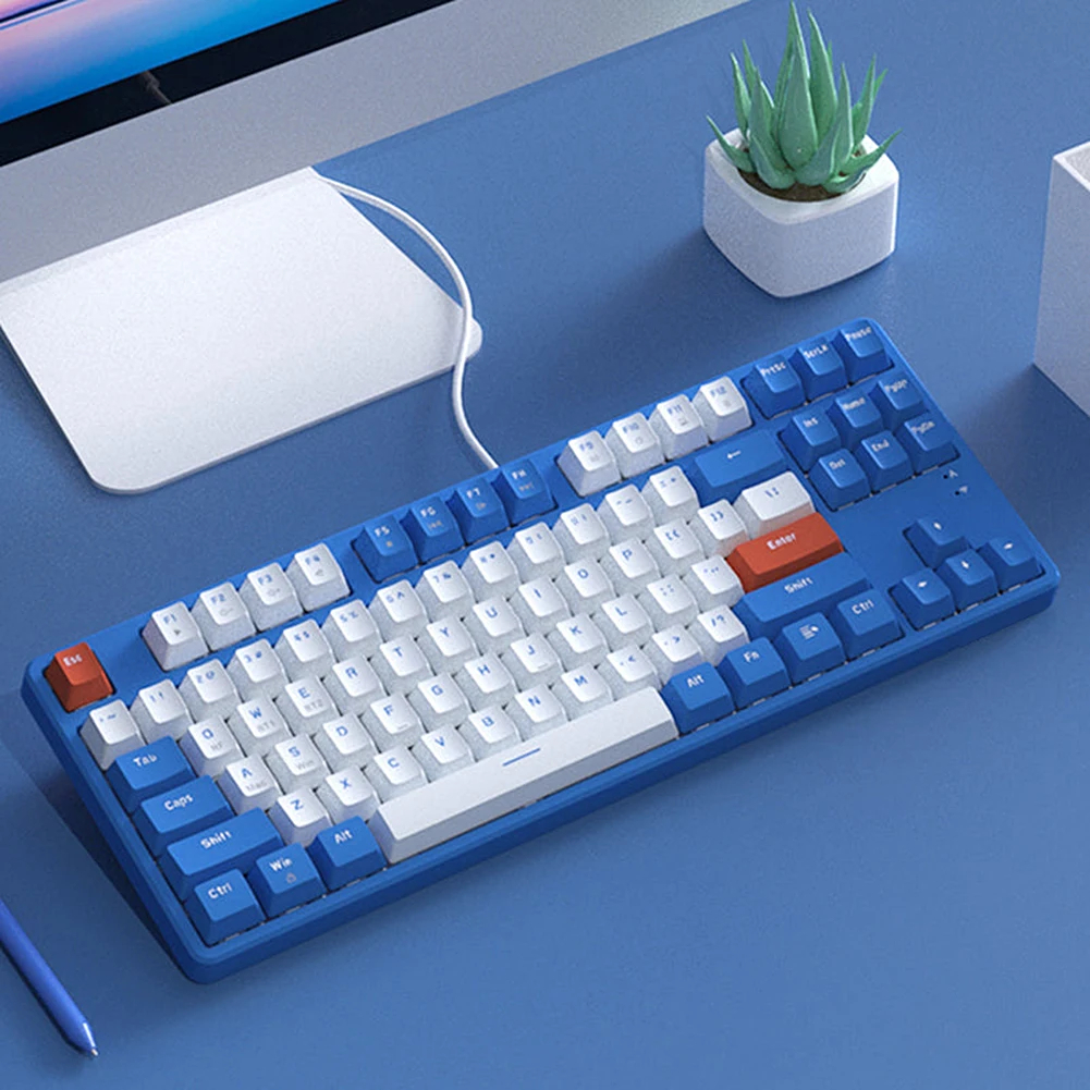 คีย์บอร์ดเกมมิ่ง Ajazz AK871 Wirelss Hotswap Dual Module(2.4+BT) TKL 80% 87Key Mechanical Keyboard