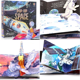 Usborne POP UP book Dinosaur cinderella English 3D Flap reading books หนังสือเด็กภาษาอังกฤษ หนังสืออังกฤษ