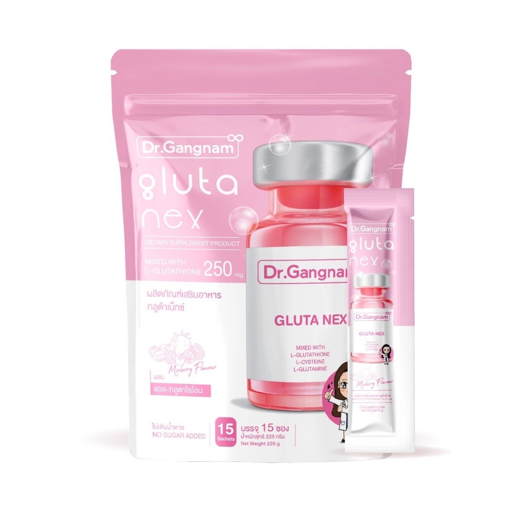 กลูต้าเน็กซ์ Dr.Gangnam Gluta Nex มี 15 ซอง