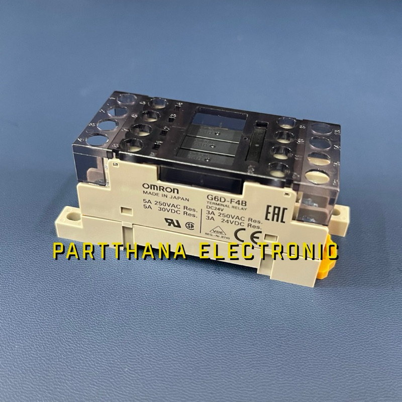 G6D-1A-ASI 24VDC ใช้กับ SOCKET G6D-F4B  พร้อมส่งในไทย