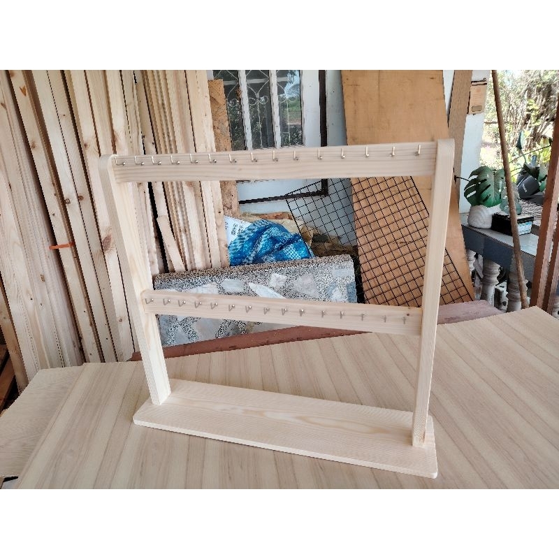 ชั้นแขวนสินค้า สร้อย สร้อยข้อมือ พวงกุญแจ50×50​ซม.