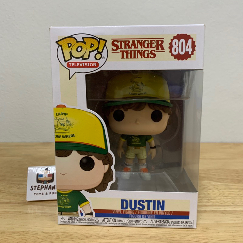 [Box 88%] Funko POP! Television : Stranger Things - Dustin (804)