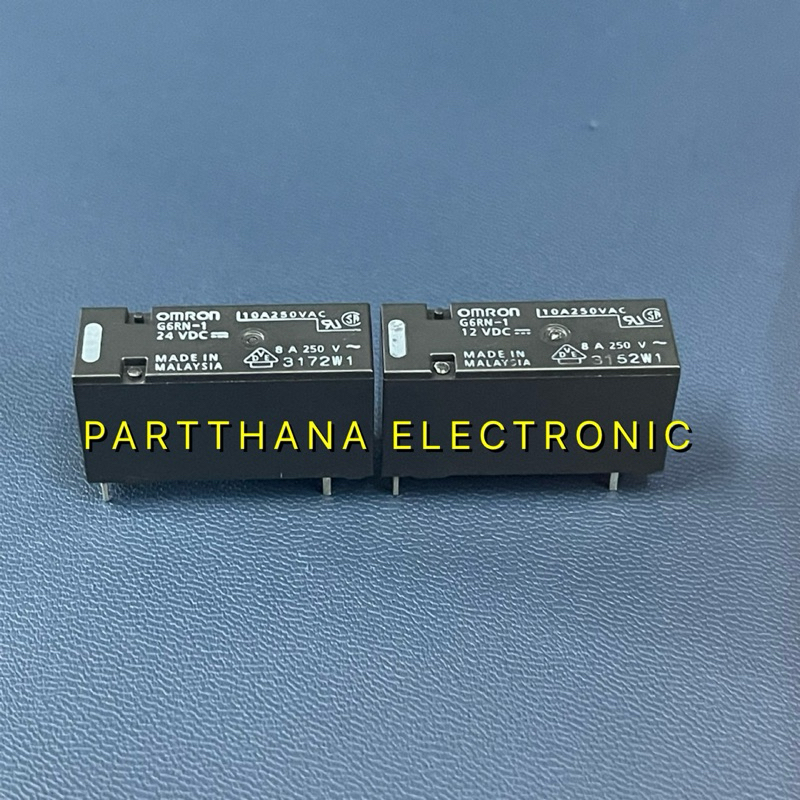 RELAY G6RN-1 12VDC 24VDC 5ขาลงปริ้น พร้อมส่งในไทย