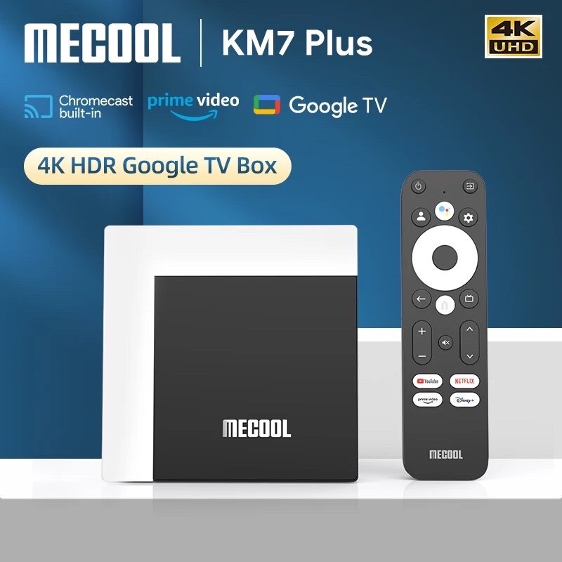 -จัดโปรสินค้าใหม่-Mecool KM7 PLUS รุ่นใหม่ล่าสุด Android 11 S905Y4-B Netflix 4K /Disney+ 4K