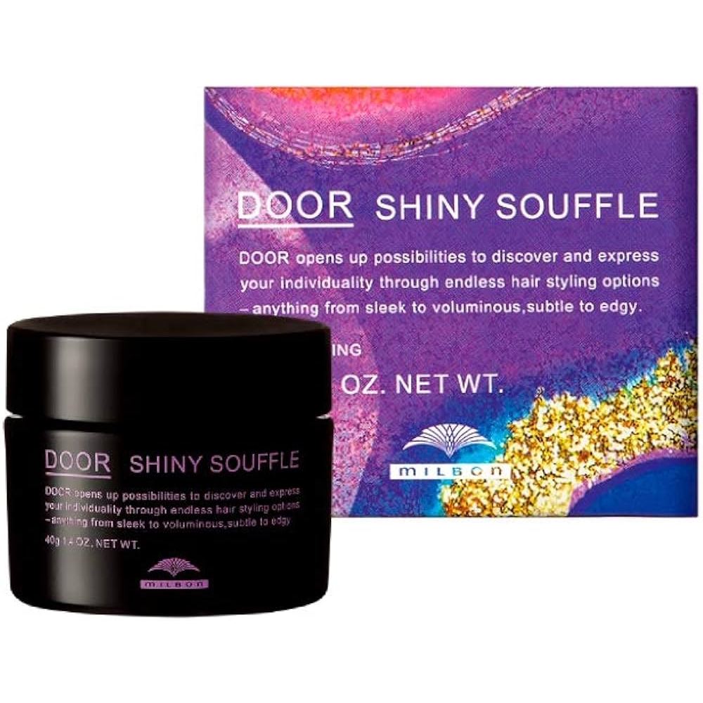 Door Shiny Souffle  40 g.ให้ความเงางาม พร้อมช่อผมที่ดูเป็นธรรมชาติ