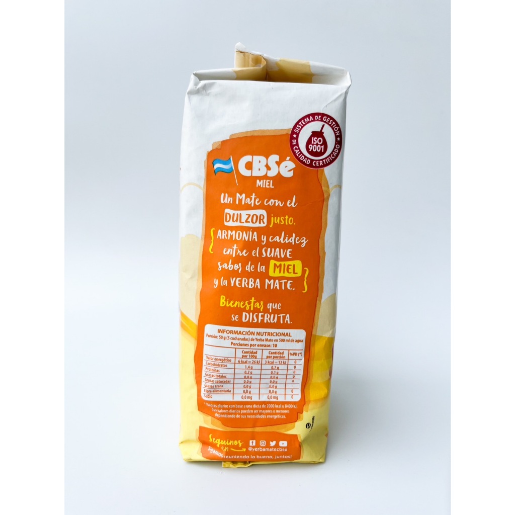 CBSé Yerba Mate Miel Honey ชาเยอบา มาเต จากอาร์เจนตินา รูปที่ 2