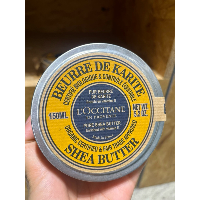 L'OCCITANE Shea Butter Organic Certified 150ml