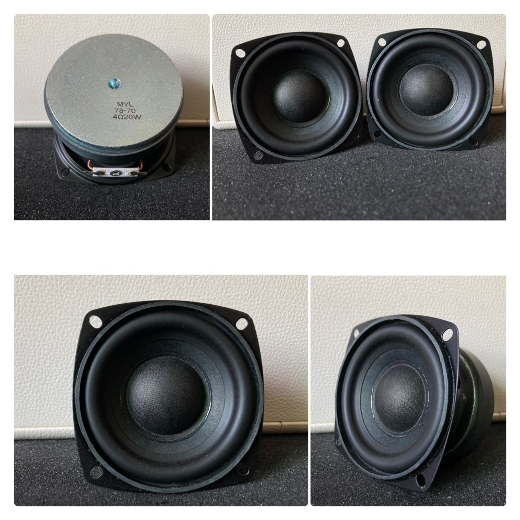 ดำลำโพง 3” myl 4 โอม 20w มิดโล ทำ 2.0 เบสมาดี