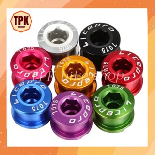 น็อตยึดใบจานจักรยาน Litepro🔆