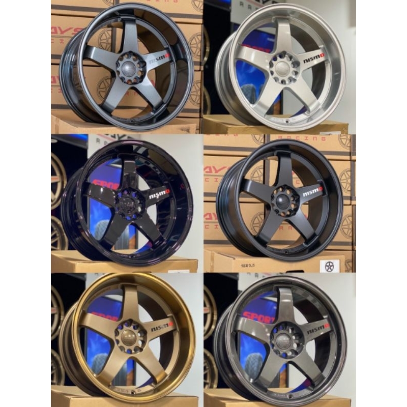 ✅✅ NISMO 18*9.5. ET12./18*10.5. ET15. 5/114.3 ราคาต่อวง