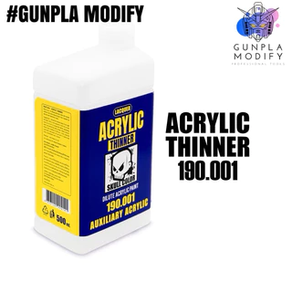 SKULL COLOR ทินเนอร์ผสมสีสูตรอะคริลิค Acrylic Thinner 500 ml
