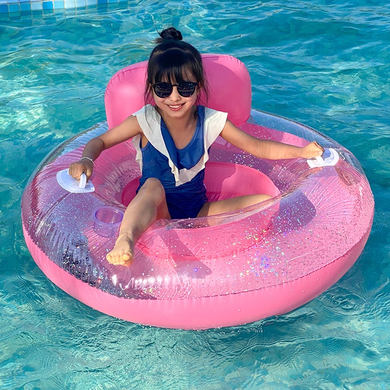 Inflatable Lounge Chair ลอยแถวผู้ใหญ่เตียงน้ำทำให้พองสำหรับว่ายน้ำ